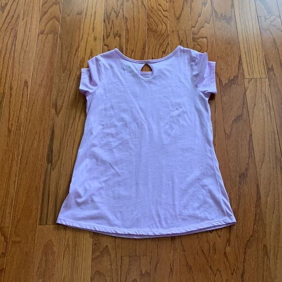 Justice 14–16 purple short sleeve T-shirt - Picture 3 of 6
